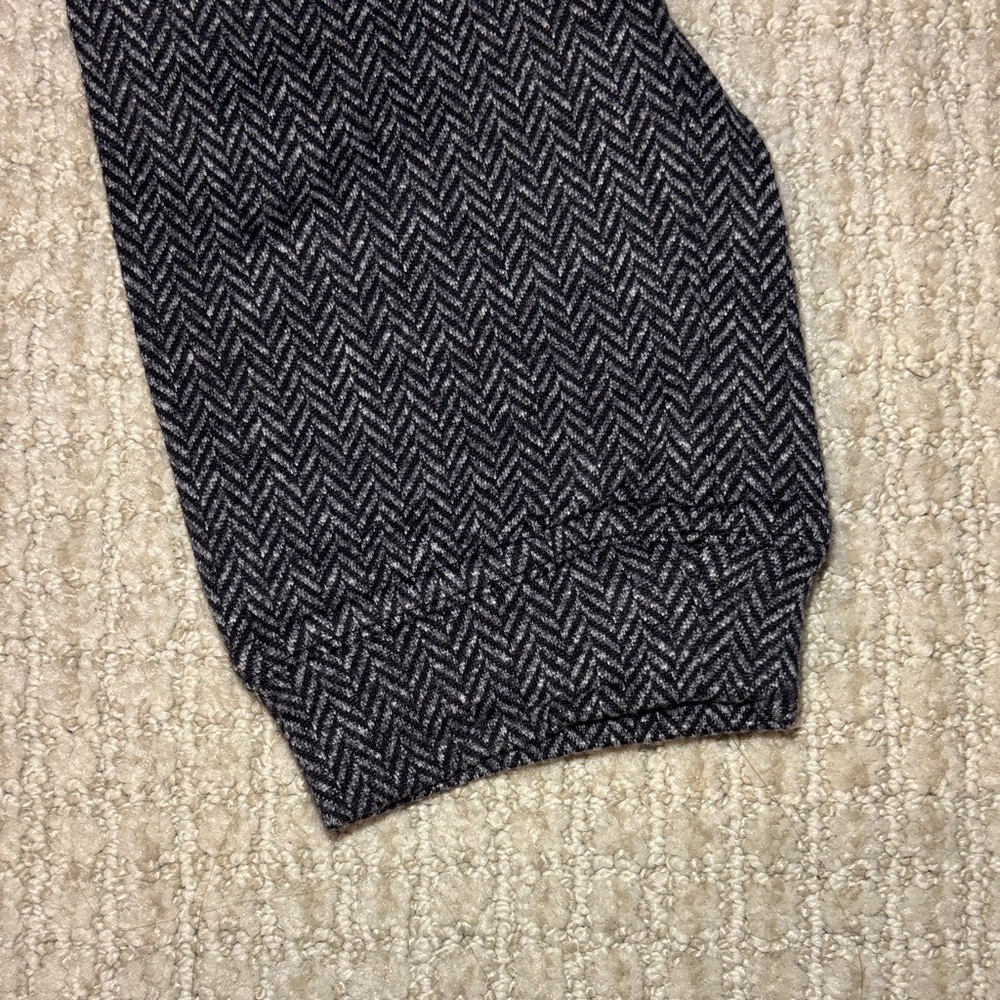 NWT Rhoback Men's Gray 1/4 Zip-Up Sweater - Picture 4 of 5